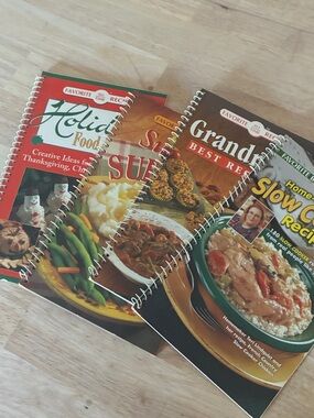 Assorted Cookbook Collection - Favorite All Time Recipes vintage